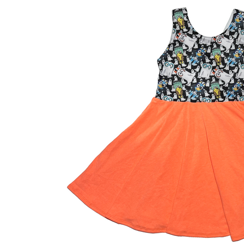 4T Sample Dresses 4T Cute Spiders/Dark Orange 4T Sample Dresses 4T Cute Spiders/Dark Orange